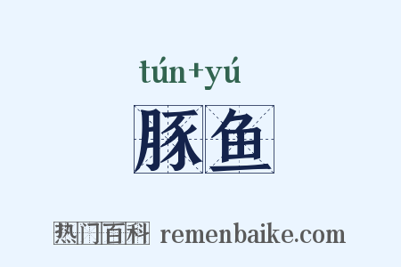 豚鱼是什么意思的图片